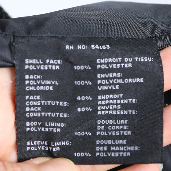 Mark New York Spring Jacket Black Andrew Marc Mens Rain Coat Casual Full Zip - Picture 7 of 12